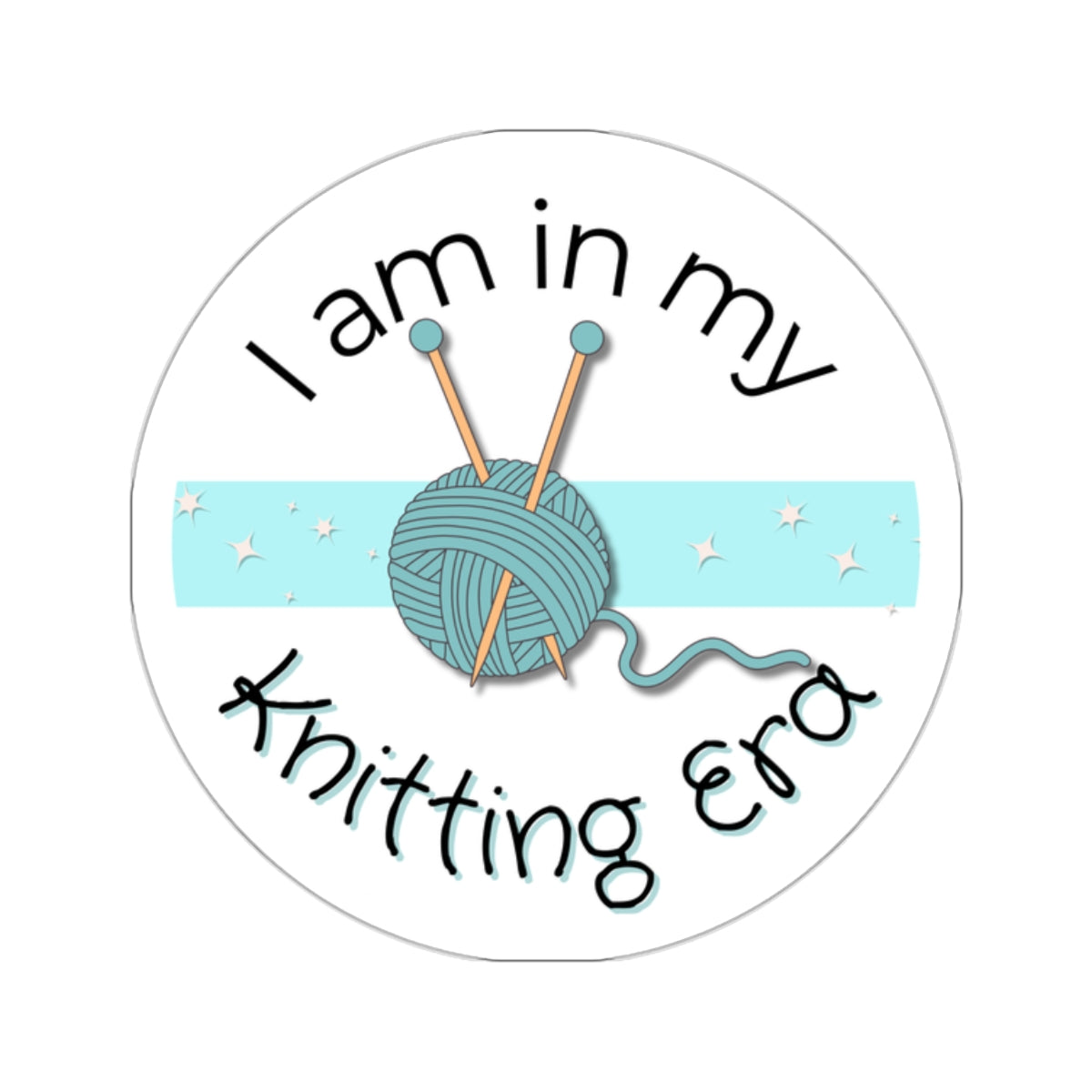 Knitting Era Kiss-Cut Stickers